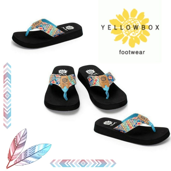 yellow box footwear